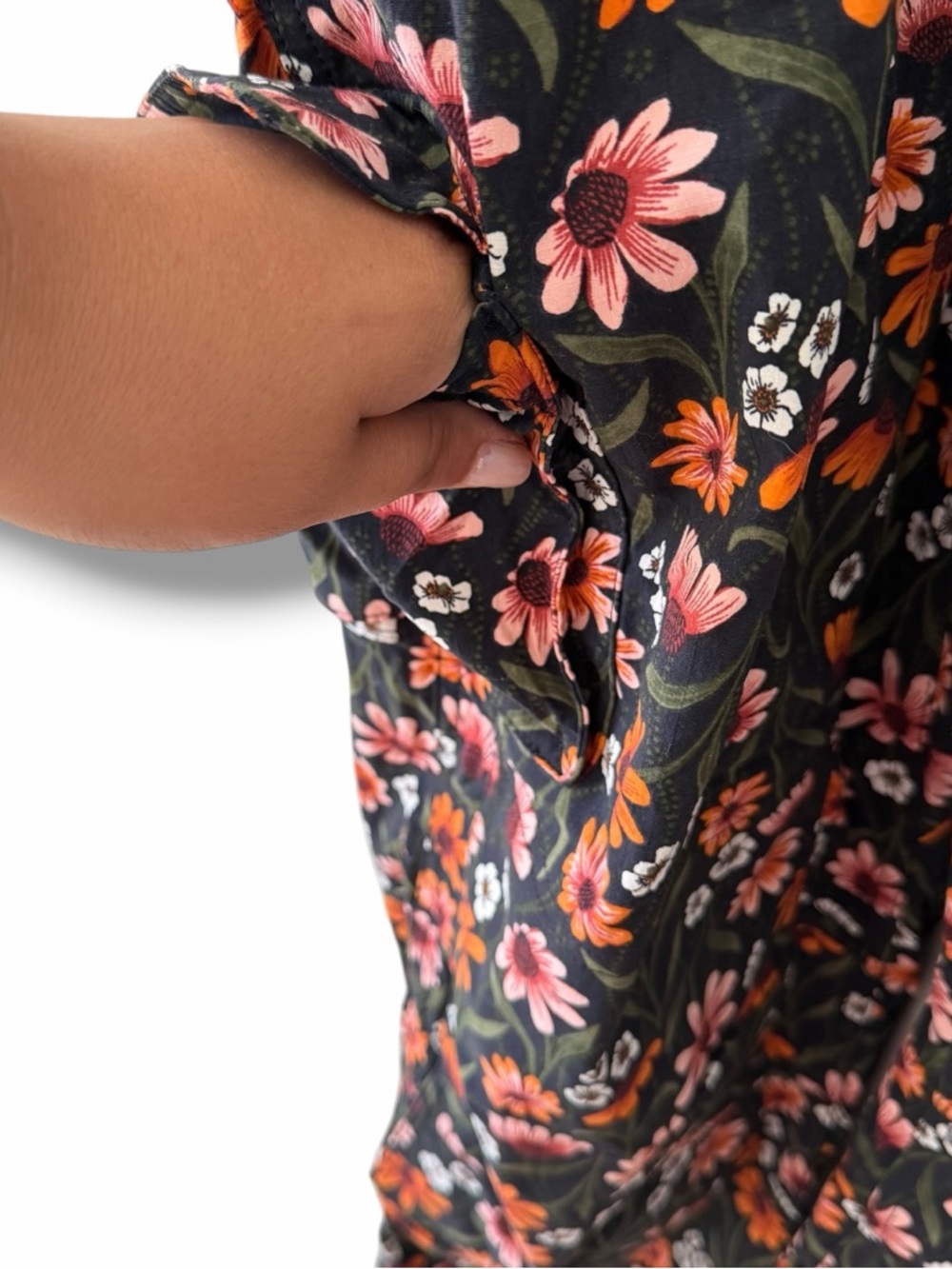 NWT Duluth Black Coneflowers Heirloom Gardening Bib Farm Overalls Ripstop Medium - Picture 7 of 16